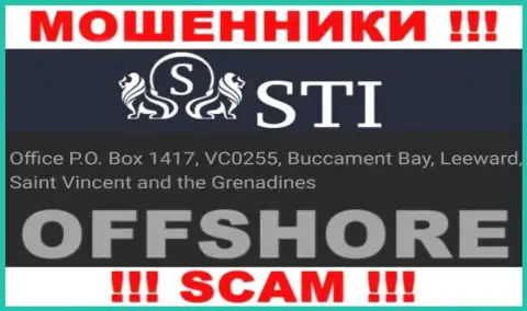 STOKTRADEINVEST LTD - это незаконно действующая организация, пустила корни в офшорной зоне Office P.O. Box 1417, VC0255, Buccament Bay, Leeward, Saint Vincent and the Grenadines, будьте осторожны