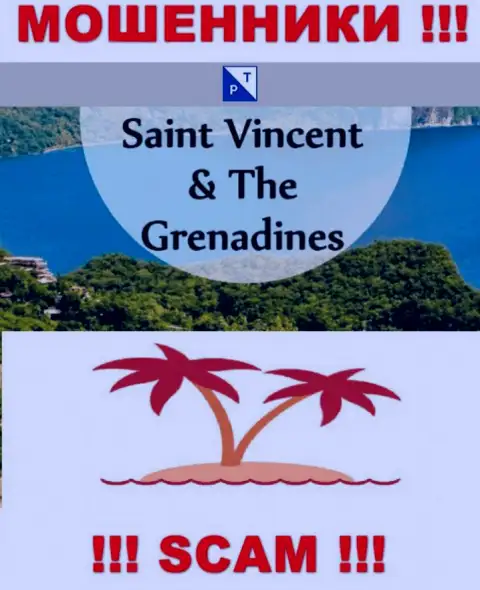 Оффшорные интернет разводилы ПлазаТрейд скрываются вот здесь - Saint Vincent and the Grenadines