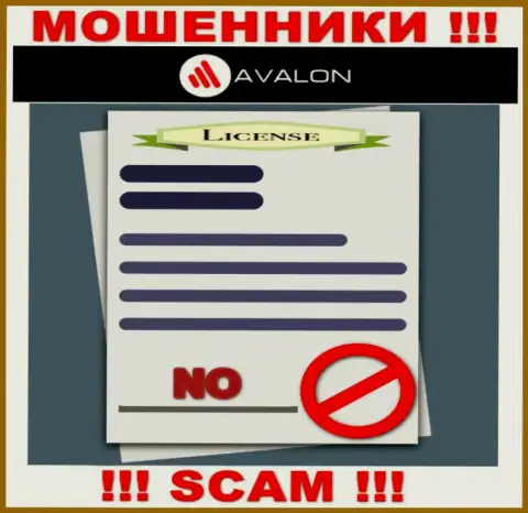 Деятельность AvalonSec Com противозаконна, потому что указанной конторы не выдали лицензию на осуществление деятельности