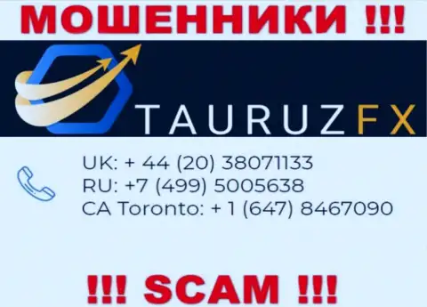 Не берите трубку, когда трезвонят неизвестные, это могут оказаться мошенники из организации Tauruz FX