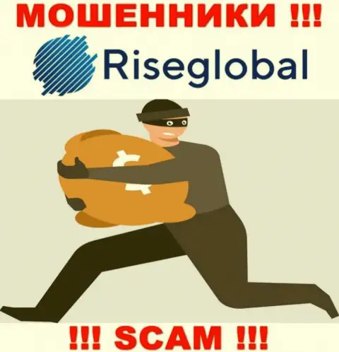 Если воры RiseGlobal требуют уплатить проценты, чтоб вернуть обратно финансовые средства - не соглашайтесь