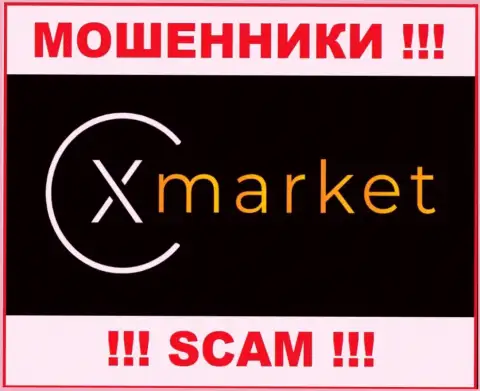Логотип ОБМАНЩИКОВ Х Маркет