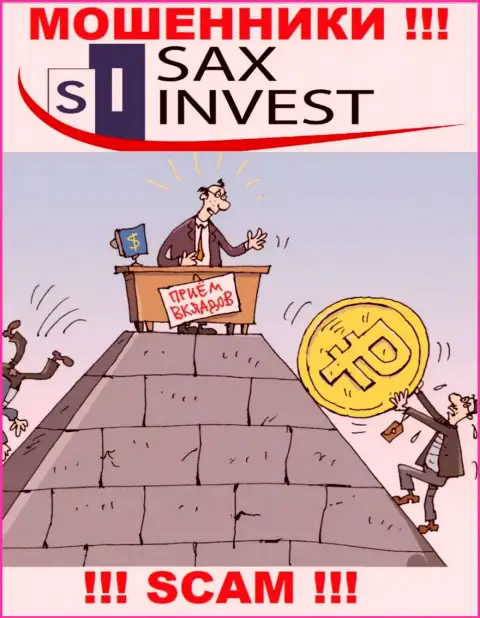 SaxInvest Net не внушает доверия, Инвестиции - это именно то, чем промышляют данные internet мошенники