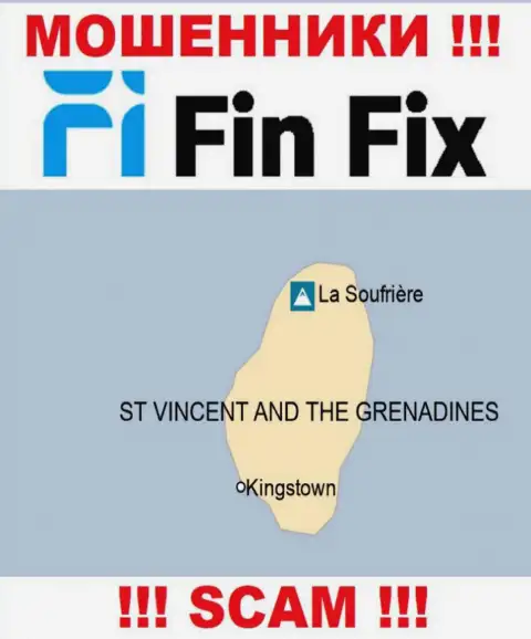 FinFix World пустили корни на территории St. Vincent & the Grenadines и беспрепятственно крадут депозиты