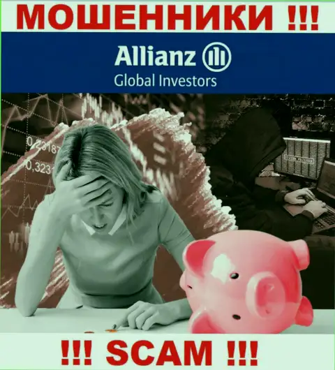 Организация Allianz Global Investors очевидно жульническая и ничего хорошего от нее ждать не надо