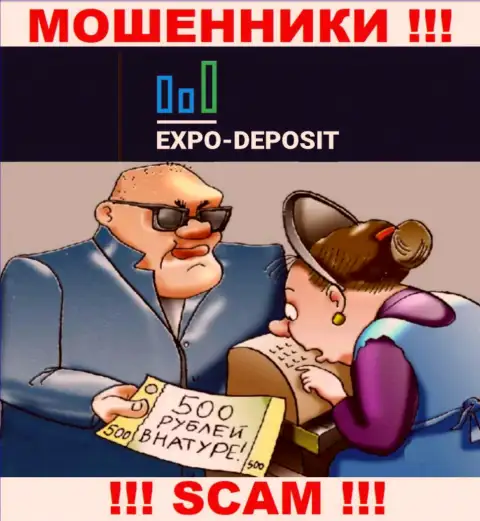 Не доверяйте Expo Depo Com, не отправляйте еще дополнительно финансовые средства