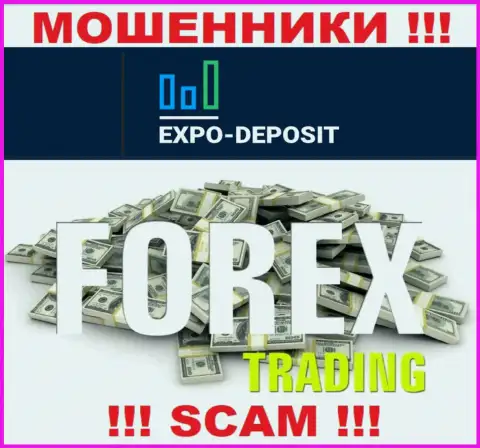 Форекс - это сфера деятельности мошеннической организации Expo-Depo Com