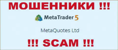 MetaQuotes Ltd владеет брендом МетаТрейдер 5 - это МОШЕННИКИ !!!