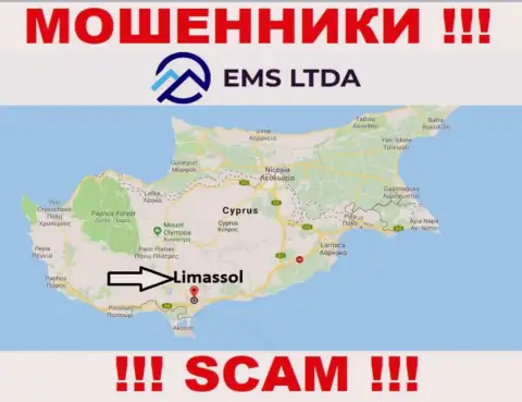 Мошенники EMSLTDA расположились на оффшорной территории - Лимассол, Кипр