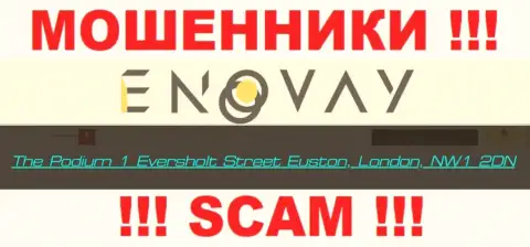Официальный адрес организации EnoVay липовый - связываться с ней опасно